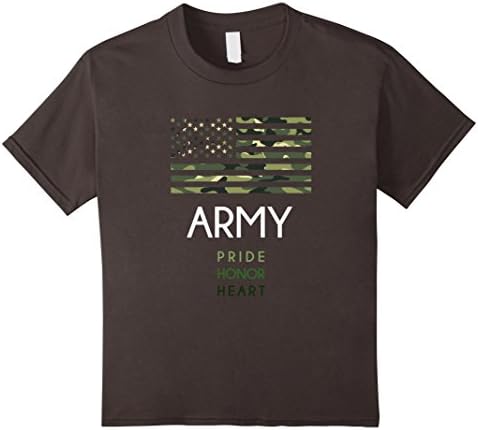 Kids Army Gift T Shirt 8 Asphalt
