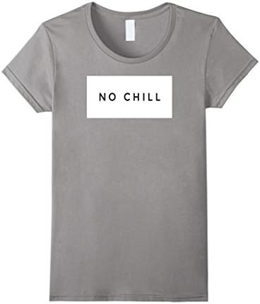 Women's NO CHILL T-SHIRT Small Slate