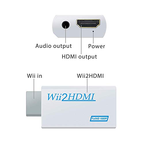 5 AUTOUTLET+Converter+Wii2HDMI+Supports+Nintendo