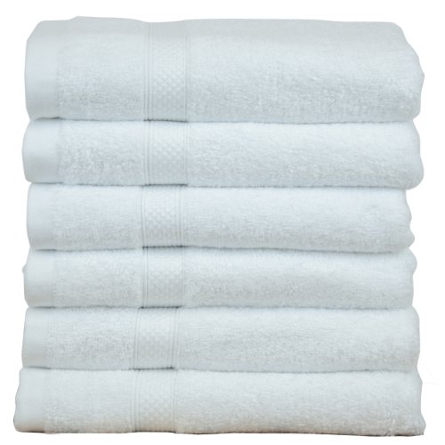 Chakir Turkish Linens Turkish Cotton and Bamboo Rayon Wash Cloth (Set of 12) - White