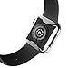 Smiling Case for Apple Watch Series 4 / Series 5 40mm with Built in TPU Clear Screen Protector - All Around Protective Case High Definition Clear Ultra-Thin Cover for iwatch 40mm Series 5/4 (Silver)