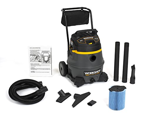 UPC 648846100128, WORKSHOP Wet Dry Vac WS1400CA High Power Wet Dry Vacuum Cleaner, 14-Gallon Shop Vacuum Cleaner, 6.0 Peak HP Wet And Dry Vacuum