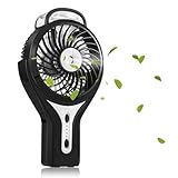 TianNorth Misting Fan Mini USB Handheld Humidifier Mist Water Spray Air Condictioning Moisturizing Fan Portable Face Spray Mist Humidifier