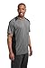Sport-Tek Men's Heather Colorblock Contender Tee XL Vintage Heather/ Black