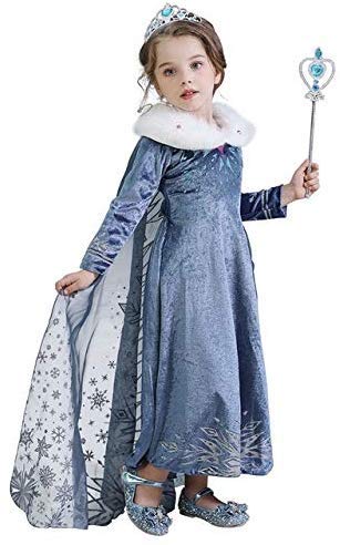 navy blue dress for baby girl Elsa Winter Dress Costume Elsa Winter Dress Costume Top Frozen Elsa Dress  Pictures 2026 main image 0