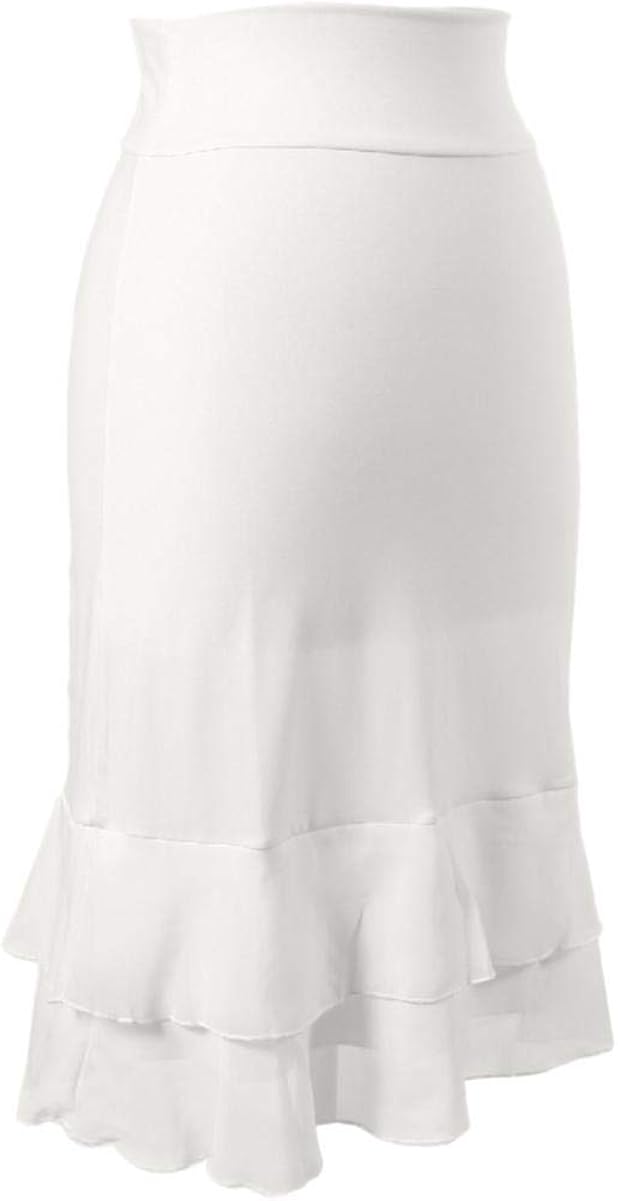 Peekaboo-Chic Iris Chiffon Half Slip Skirt Extender - Womens Skirt Extenders - Skirt Extender for Women at  Women’s Clothing store