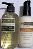 Trader Joe's Nourish All-In-One Facial Cleanser & Nourish Oil-Free Antioxidant Facial Moisturizer