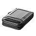 MaxGear RFID Credit Card Holder for Women RFID Credit Card Wallet for Travel Leather Wallet Zipper Credit Card Case Holder Black