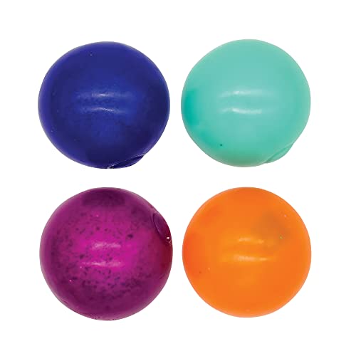 Raymond Geddes Psychic Sphere Ball Toys (Pack of 12) - Colorful and Glitter Fil…