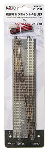 Kato KAT20230 N Double Track Single Left-Hand Crossover