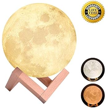 Amazon.com: Mydethun Moon Lamp Moon Light Night Light Kids Gift Women