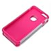 iPhone 6s Plus Case, Lumsing Hard Soft Rubber Hybrid Shockproof Impact Rugged Armor Defender Case Protective Cover for Apple iPhone 6/6s Plus White/Rose