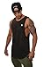 YoungLA Long Tank Tops Men Muscle Shirt Gym Training 306 Bkwsh S