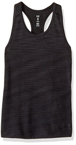 Under Armour Camiseta sin mangas elevada sin costuras para niña