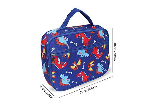 Dinosaur Lunch Box with Dino Sandwich Cutter by Keeli Kids