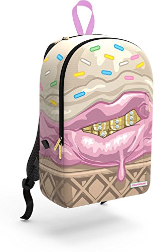 Sprayground Mens Ice Cream Grillz Cupcake Mafia Backpack School Bag