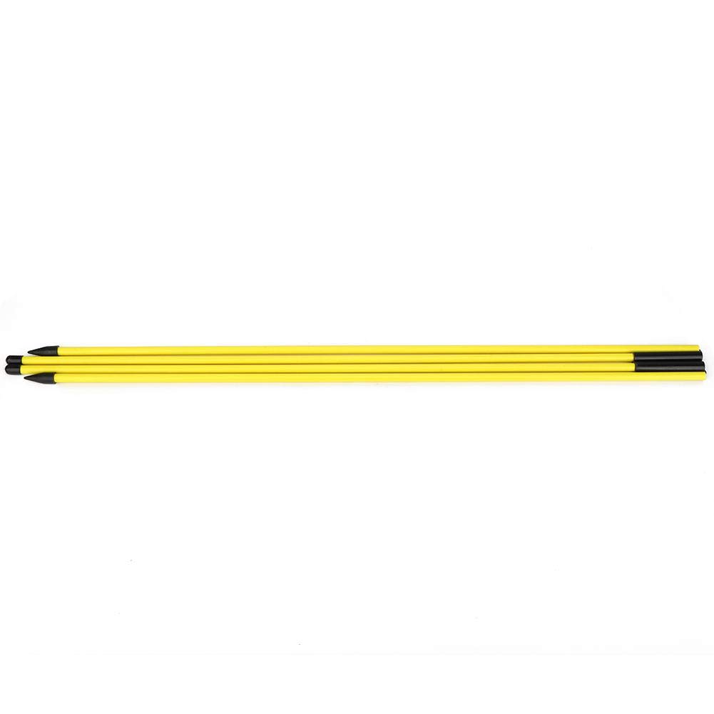 VBESTLIFE Epoxy Fiberglass Rod Alignment Sticks, Foldable Direction Stick for Practicing the Correct Swing Posture.