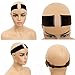 Adjustable Buckle New Lace Wig Grip Velvet No-Slip Comfort Wig Grip Band For Frontal And Lace Wigs(Brown)