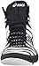 ASICS Men's Dan Gable Ultimate 4 Wrestling Shoe, White/Black/Aluminum, 8.5 M US