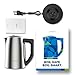 VAVA 1.7 Liter Electric Kettle Adjustable Temperature Control Stainless Steel Tea Kettle Cordless Hot Water Boiler Heater (BPA-Free Build, Strix Control, FDA Approved, Keep Warm Function)