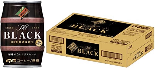 ダイドーブレンドTHE BLACK 185g×24本商品画像