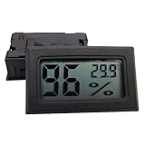 Yamalans Mini Digital LCD Indoor Temperature Humidity Meter Thermometer Hygrometer Gauge