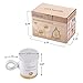 Wowax Microwave Waxing Kit, Stripless Microwavable Eyebrow Wax Brazilian Body Hair Removal Hard Wax for Women Men, 8 Ounce
