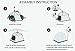 LETHMIK Backpacking Tent, Instant Automatic pop up Tent, 2-4 Person, Waterproof Lightweight Double Layer Camping Tent for Outdoor Hunting, Hiking, Climbing, Travel
