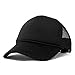 DALIX Baby Girls Boys Toddler Cap Trucker Hat Caps Childrens Infant Kids Hats (Black)