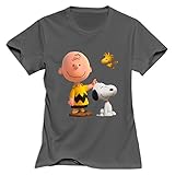 StaBe Women Peanuts Movie 2015 Snoopy T-Shirt Artist