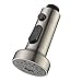 Versatile Brushed Nickel Triple Functional Kitchen Faucet Spray Nozzle Head Replacement Part For Pull Out Kitchen Sink Faucets Pause Stream and Spray Modes