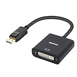 DisplayPort to DVI DVI-D Single Link Adapter, Benfei Display Port to DVI Converter Male to Female Black Compatible for Lenovo, Dell, HP and Other Brand