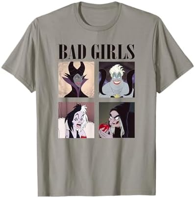 Amazon.com: Disney Villains Bad Girls Villain Box Up T-Shirt