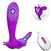 Vibrating Panties Wireless Remote Control Butterfly Vibrator, Wearable G Spot Vibrator for Women,Strong Rechargeable clitorals Stimulator,Panty Vibrator Sex Toy for Women and Couples(Purple))