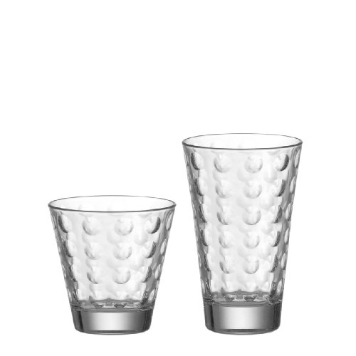 LEONARDOOptic Tumbler , Set of 12