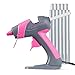 Chandler Tool Mini Hot Glue Gun And Sticks Set for Crafts and DIY Pistola De Silicona Caliente Inalambrica Complete Hot Glue Gun Kit With Glue Sticks (Pink)