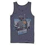 Star Wars Empire Strikes Back Boba Fett Mens Graphic Tank Top
