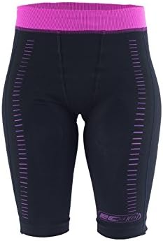 EC3D Compressgo Compression Shorts (Black/Magenta) Size: 3/Large