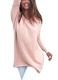 Ezcosplay Women's Fashion Casual Spring Long Sleeve V-neck Solid Tops Blouse