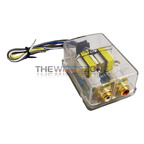 2-Channel High to Low Line Output Converter w/ Built-in 12 Volt Remote Turn-On