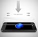 iPhone 7 Plus Screen Protector, SGM Tempered Glass Screen Protector For Apple iPhone 7 Plus, [Easy-install Sticker] 0.2mm/2.5D/9H/Bubble Free