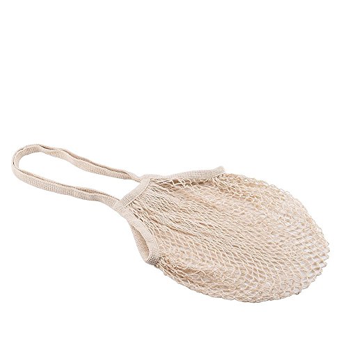 TTbuy Mesh Net Turtle Bag String Shopping Bag Reusable Fruit Storage Handbag Totes New (White) - Thumbnail 3