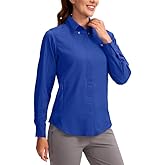 Womens Sun Protection Fishing Shirt with Zipper Pockets Lightweight SPF Long Sleeve Shirts for Hiking Safari