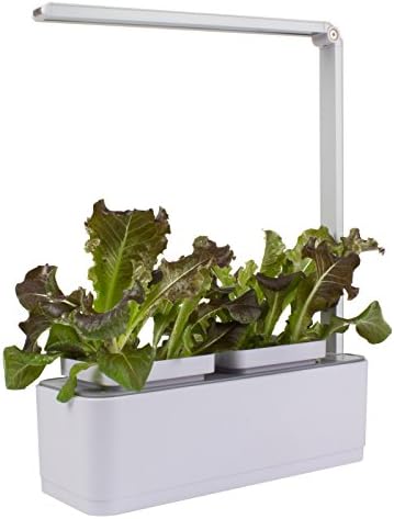 Indoor Gardening Kit, SimLife Led Plant Light with Watering Gardening Pots Herb Garden Desktop Lamp Best Gift for Flower Vegatable Seeds Not Including