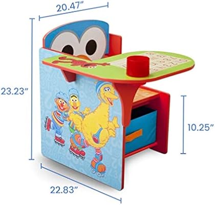 delta chair desk with storage