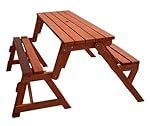Merry Garden Interchangeable Picnic Table and Garden Bench