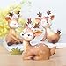 Youfui Cake Topper Party Supplies Cake Decoration for Girls, Birthday Party, Baby Shower & Wedding Home Decor Car Decoration Interior (4pcs Deers Eden)