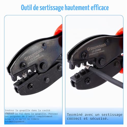 Solar Crimping Pliers for Solar Panel Photovoltaic Cable 2.5/4.0/6.0mm² (Solar Crimping Pliers)