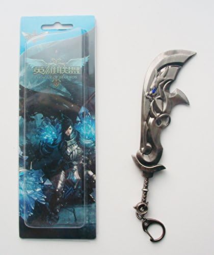 League of Legends Cosplay Weapon Keychain Key Ring #59 ~US SELLER~