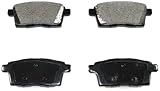Dura International BP1259 MS Rear Semi-Metallic Brake Pad